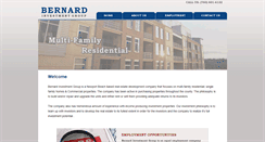 Desktop Screenshot of bernardinvestmentgroup.com